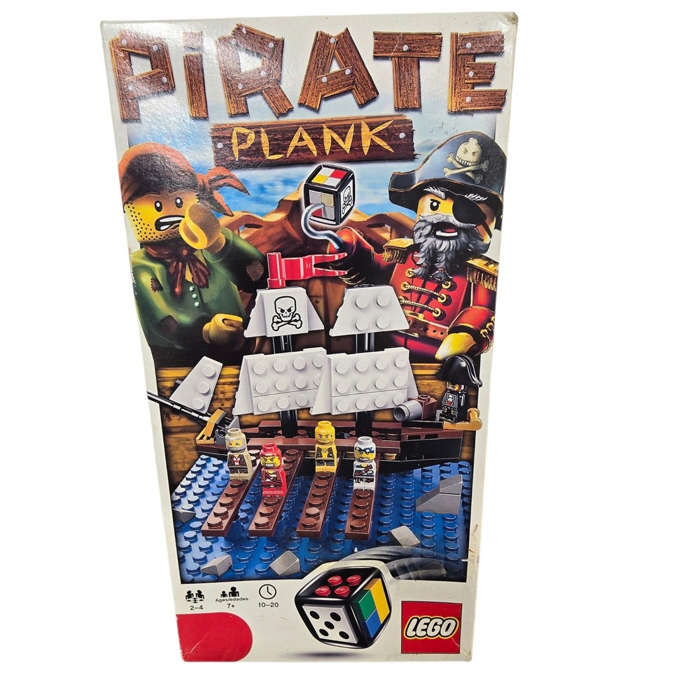 LEGO Games Pirate Plank 3848 Building Set 116 Pieces 5 Microfigures Board Game